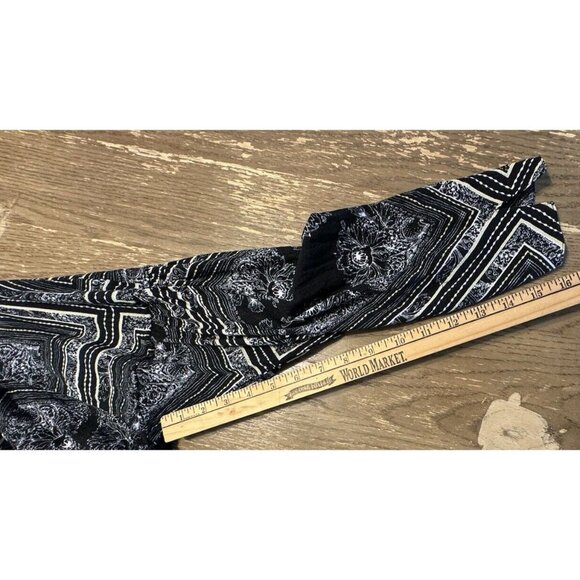 Free People Walking On A Dream Tunic Shirt Black Size Large Boho Long Sleeve - Picture 6 of 13